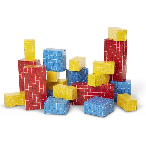  Melissa & Doug Jumbo Cardboard Blocks - 24 Pieces