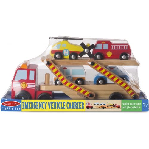  Melissa & Doug Emergency Vehicle Carrier