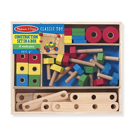  Melissa & Doug Construction Set in a Box