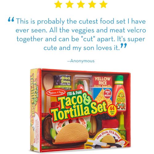  Melissa & Doug Taco & Tortilla Set