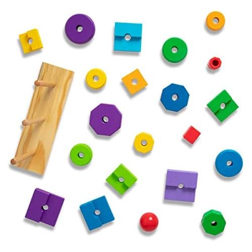  Melissa & Doug Geometric Stacker