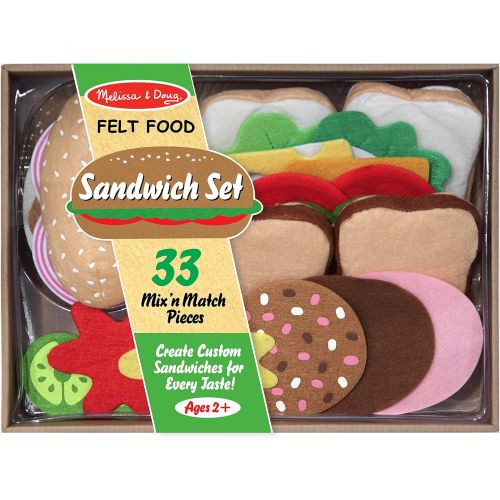  Melissa & Doug Felt Food Sandwich Set