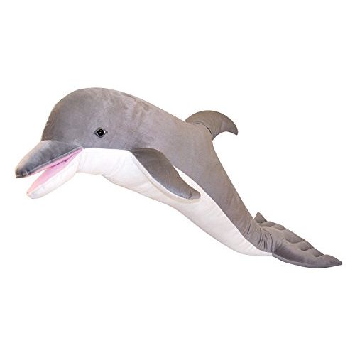  Melissa & Doug Giant Dolphin - Lifelike Stuffed Animal (Nearly 4 feet Long)