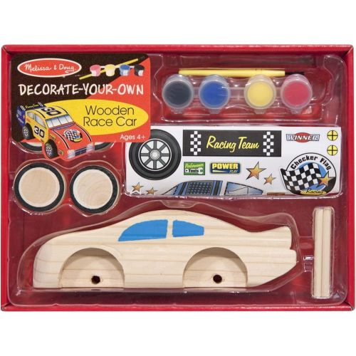  Melissa & Doug DYO Wooden Race Car