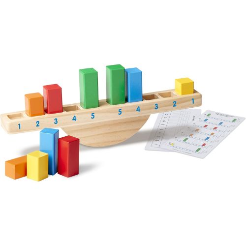  Melissa & Doug 15197 Rainbow Balance Wooden Educational Toy