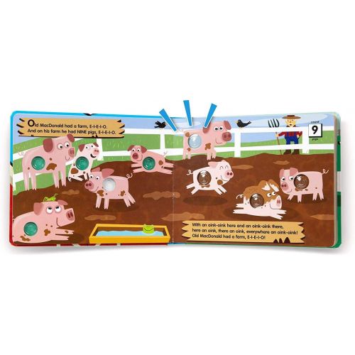  Melissa & Doug Poke-A-Dot Old Macdonald’s Farm: Pop-a-Tronic Board Activity Kit & 1 Melissa & Doug Scratch Art Mini-Pad Bundle (31341)