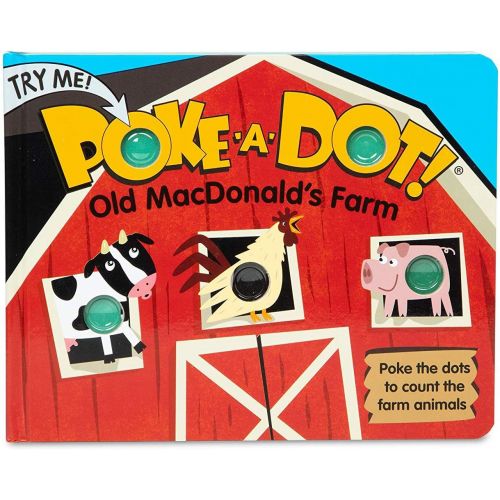  Melissa & Doug Poke-A-Dot Old Macdonald’s Farm: Pop-a-Tronic Board Activity Kit & 1 Melissa & Doug Scratch Art Mini-Pad Bundle (31341)