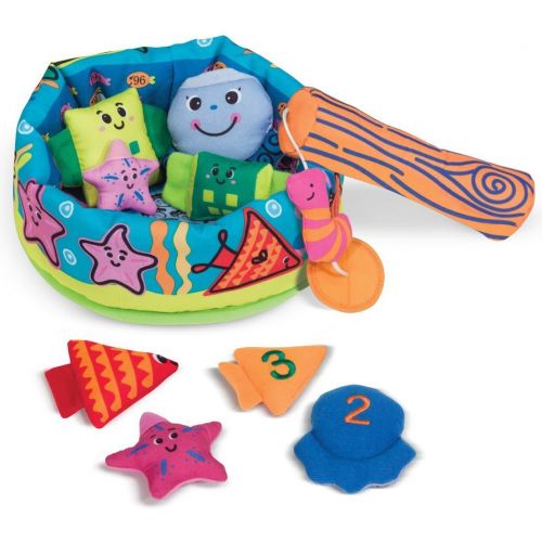  Ks Kids Fish and Count Learning Game + FREE Melissa & Doug Scratch Art Mini-Pad Bundle