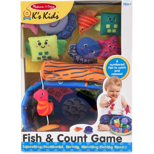  Ks Kids Fish and Count Learning Game + FREE Melissa & Doug Scratch Art Mini-Pad Bundle