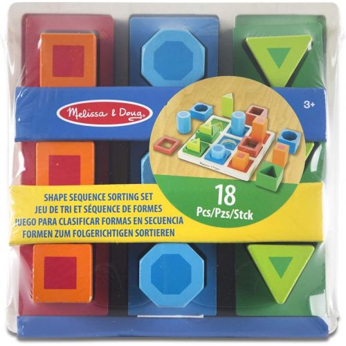  Melissa & Doug Shape Sequence Sorting Set