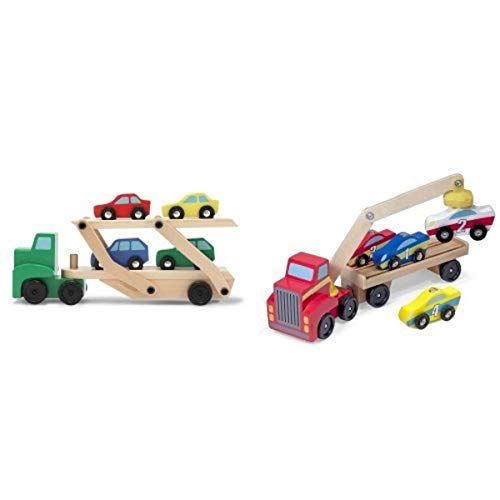  Melissa & Doug Car Carrier and Magnetic Car Loader