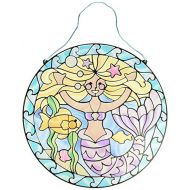 Melissa & Doug 19292 Mermaids Stained Glass Made Easy Activity Kit with 140+ Stickers - Multi-Colour