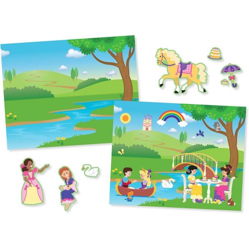 Melissa & Doug Reusable Sticker Pad: Princess Castle - 200+ Stickers and 5 Scenes