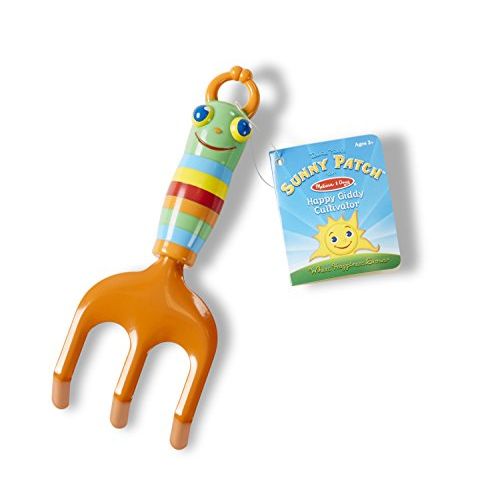  Melissa & Doug Sunny Patch Happy Giddy Cultivator Gardening Tool for Kids