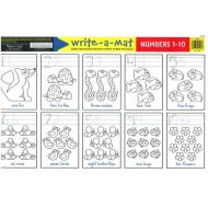 Melissa & Doug Numbers 1-10 Write-A-Mat