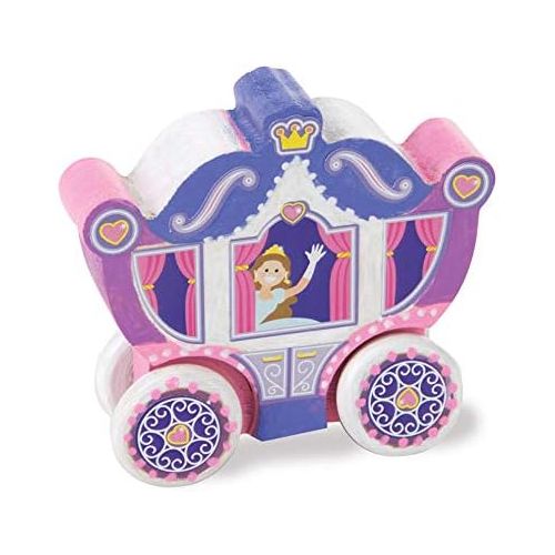  Melissa & Doug Decorate-Your-Own Wooden Princess Carriage Craft Kit