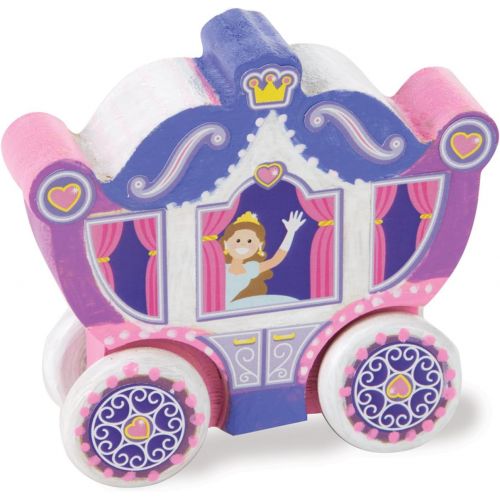  Melissa & Doug Decorate-Your-Own Wooden Princess Carriage Craft Kit