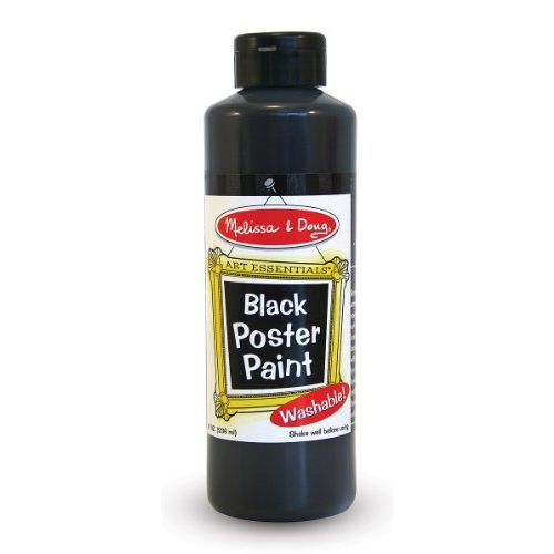  Melissa & Doug Melissa and doug Black Poster Paint