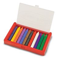 Melissa & Doug Art Essentials Triangular Crayon Set - 12 Colors