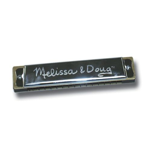  Melissa & Doug Beginner Extra-Large Metal Harmonica