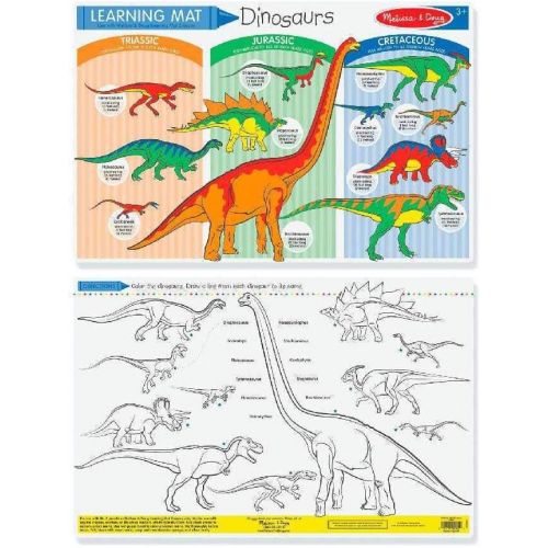  Melissa & Doug Dinosaurs Write-a-Mat