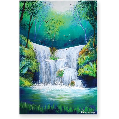  Melissa & Doug Woodland Waterfall Scene Jigsaw Puzzle (200 pcs)