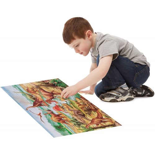  Melissa & Doug Floor Puzzle Dinosaurs Toys & Games Puzzles Lci421