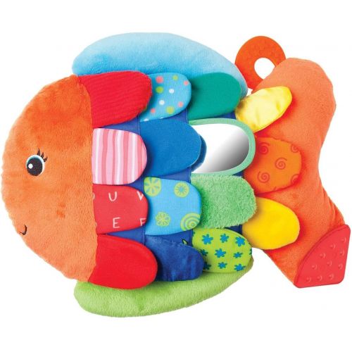  Melissa & Doug Flip Fish: Ks Kids Baby Toy Series + 1 Free Pair of Baby Socks Bundle [91954]