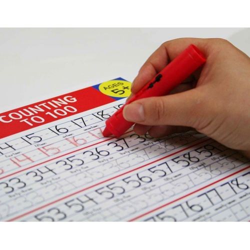  Melissa & Doug Counting to 100 Write-A-Mat