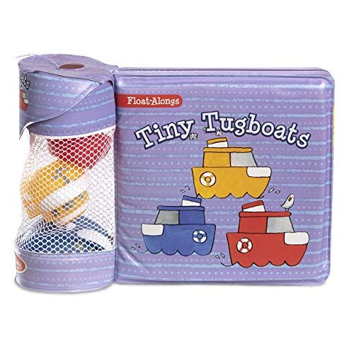  Melissa & Doug Children’s Book - Float-Alongs: Tiny Tugboats