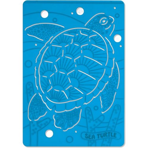  Melissa & Doug Textured Stencils - Sea Life