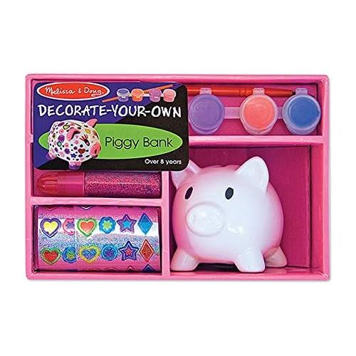  Melissa & Doug Decorate-Your-Own Piggy Bank