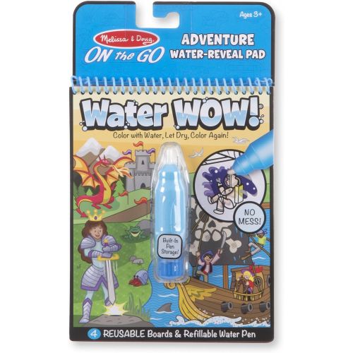  Melissa & Doug On The Go Water Wow! Reusable Water-Reveal Activity Pad  Adventure