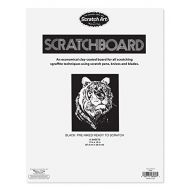 Melissa & Doug Scratchboard 11 x 14 Black Coated 12-Board