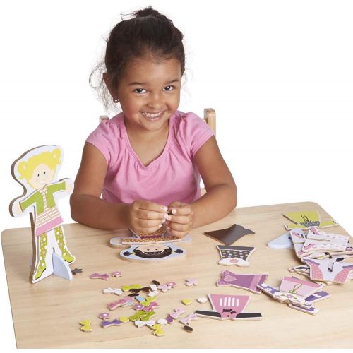  Melissa & Doug Childrens Tops and Tights Magnetic Dress-Up