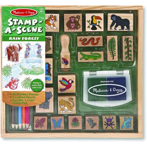  Melissa & Doug Stamp-a-Scene-Rain Forest