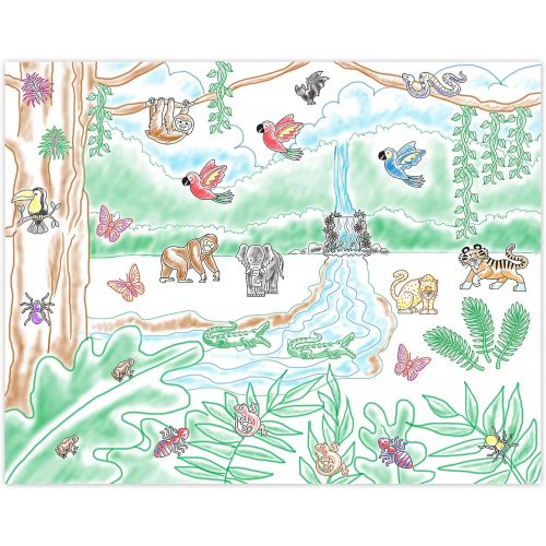  Melissa & Doug Stamp-a-Scene-Rain Forest