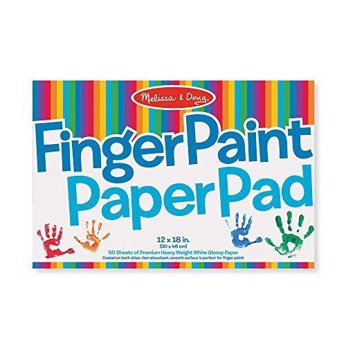  Melissa & Doug Finger Paint Paper Pad (12x18)