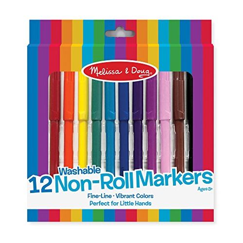  Melissa & Doug Non-Roll Markers