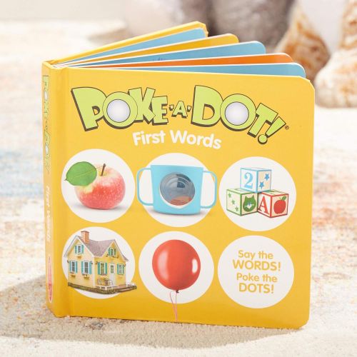  Melissa & Doug Children’s Books 3-Pack  Poke-a-Dot First Words, First Shapes, First Colors