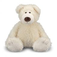 Melissa & Doug Big Roscoe Bear Stuffed Animal - Vanilla