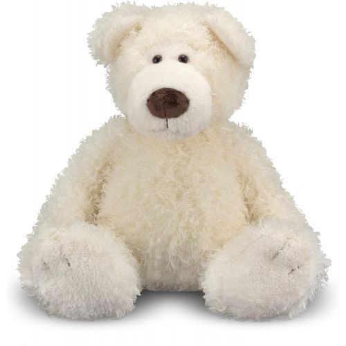  Melissa & Doug Big Roscoe Bear Stuffed Animal - Vanilla