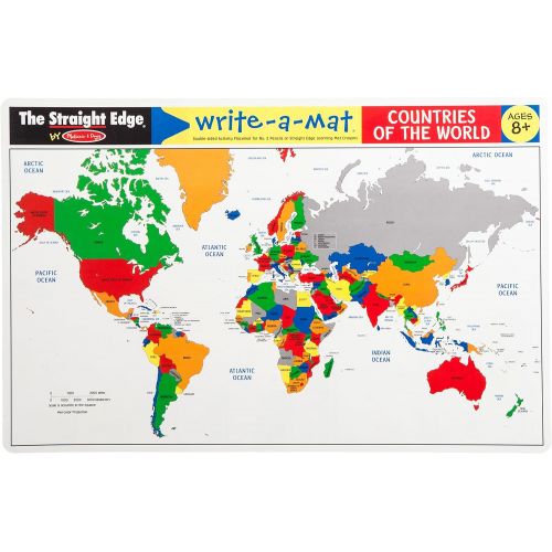  Melissa & Doug, Writeamat Countries