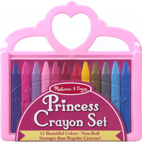  Melissa & Doug Princess Crayon Set - 12 Colors