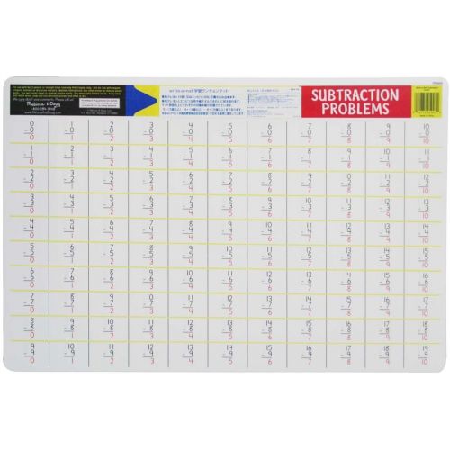  Melissa & Doug, Writeamat Subtraction