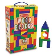 Melissa & Doug Toys - 100 Wood Blocks Set
