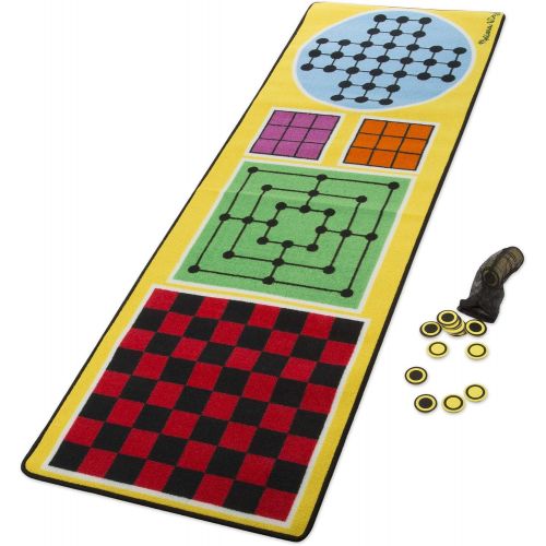  Melissa & Doug 4-in-1 Game Rug