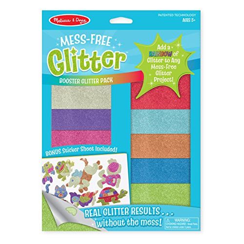  Melissa & Doug Mess Free Glitter - Booster Glitter Pack