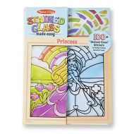 Melissa & Doug 9435 Stained Glass Made Easy Activity Kit: Princess - 100+ Stickers, Wooden Frame, Multicolor