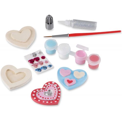  Melissa & Doug Wooden Heart Magnets Craft Kit